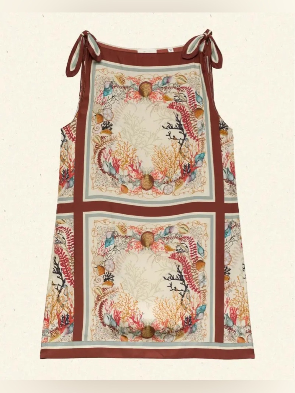 Doen Small Heirloom Malia Dress Mini in Coquillages des Biarritz - Picture 7 of 15